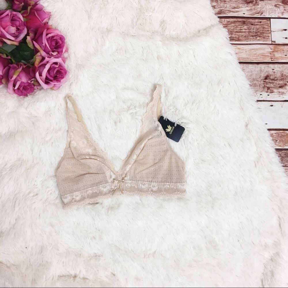 Wacoal Lace Bralette - Nude